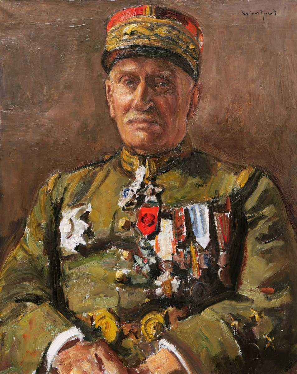 Marius Woulfart, Portrait Of General Julien Sosthène Dufieux