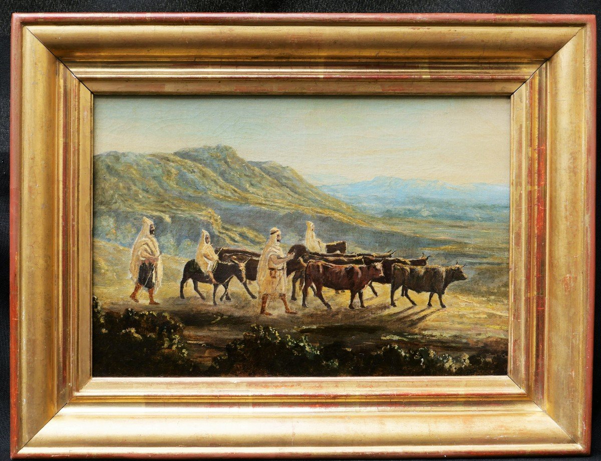 Albert Pépin, Cowherds In Central Asia-photo-4