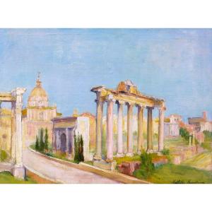 Mathilde Hautrive, View Of The Forum