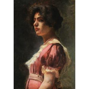 French School Of The 19th Century, Portrait Of Rachel