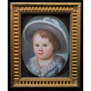 French School Circa 1770-1780, Portrait Of Guillaume De Vandebergue As A Child