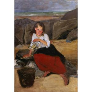 Charles émile Auguste Durand, Known As Carolus-duran, The Little Crab Fisher