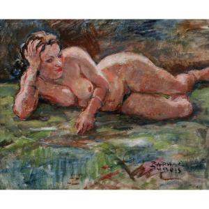 Raphaël Dubois Aka Chanterou, Reclining Nude