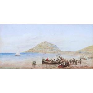 Jean Christophe Frédéric-françois d'Andiran, Lively View Of San Sebastián (donostia)