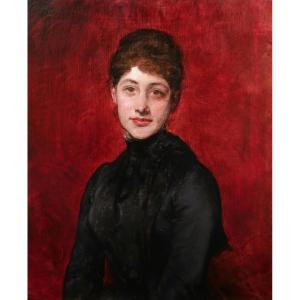 Charles Émile Auguste DURAND, dit CAROLUS-DURAN, Portrait présumé de Mlle Gabrielle Bellaigue