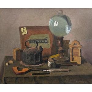 Guy Ingouville, Still Life Of The Architect