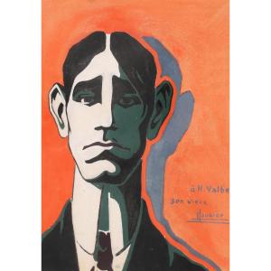 Léon Laugier, Portrait Of The Actor Henry Valbel