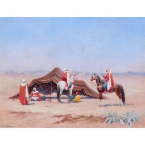Jules MONGE, Campement arabe