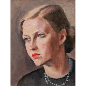 Maurice ASSELIN, Portrait de Rachel