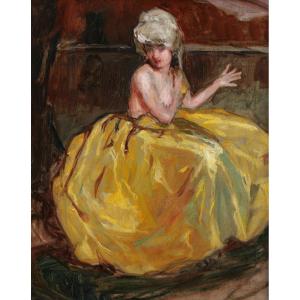 Jean Gabriel DOMERGUE, La Femme jonquille