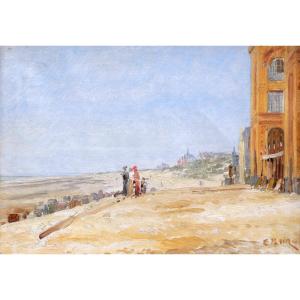 émile Léon Quentin Brin, Known As émile Quentin-brin, The Beach At Berck