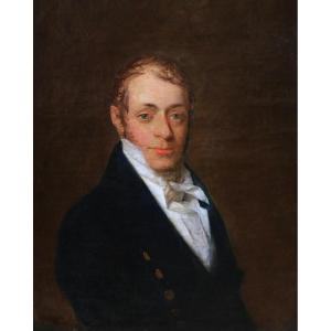 French School, Early 19th Century, Circle Of Louis Léopold Boilly, Portrait Of A Man