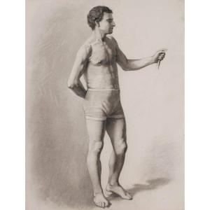Laetitia Doumichaud, Studies Of Naked Men