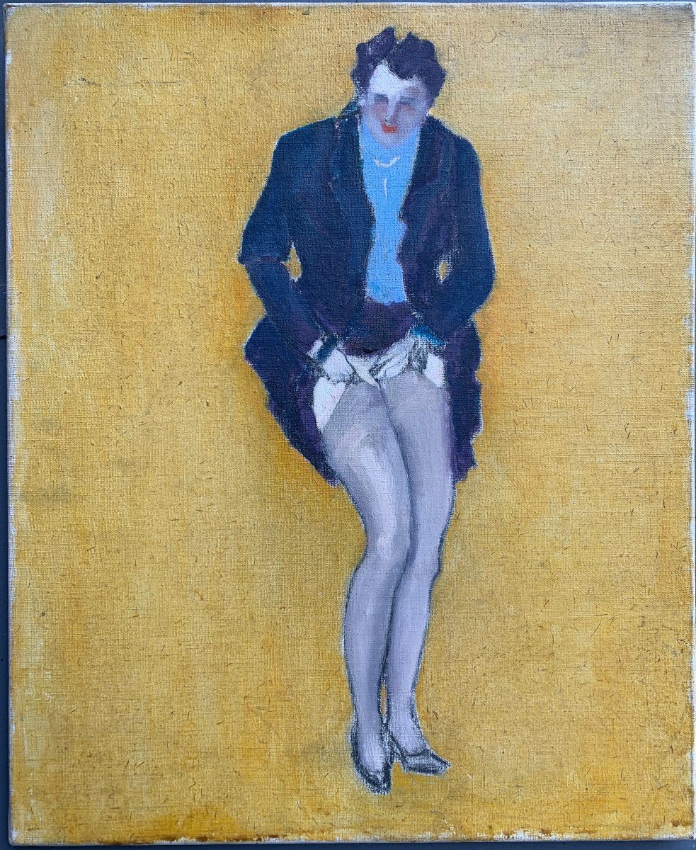 Representation Of A Man In Cross-dressing