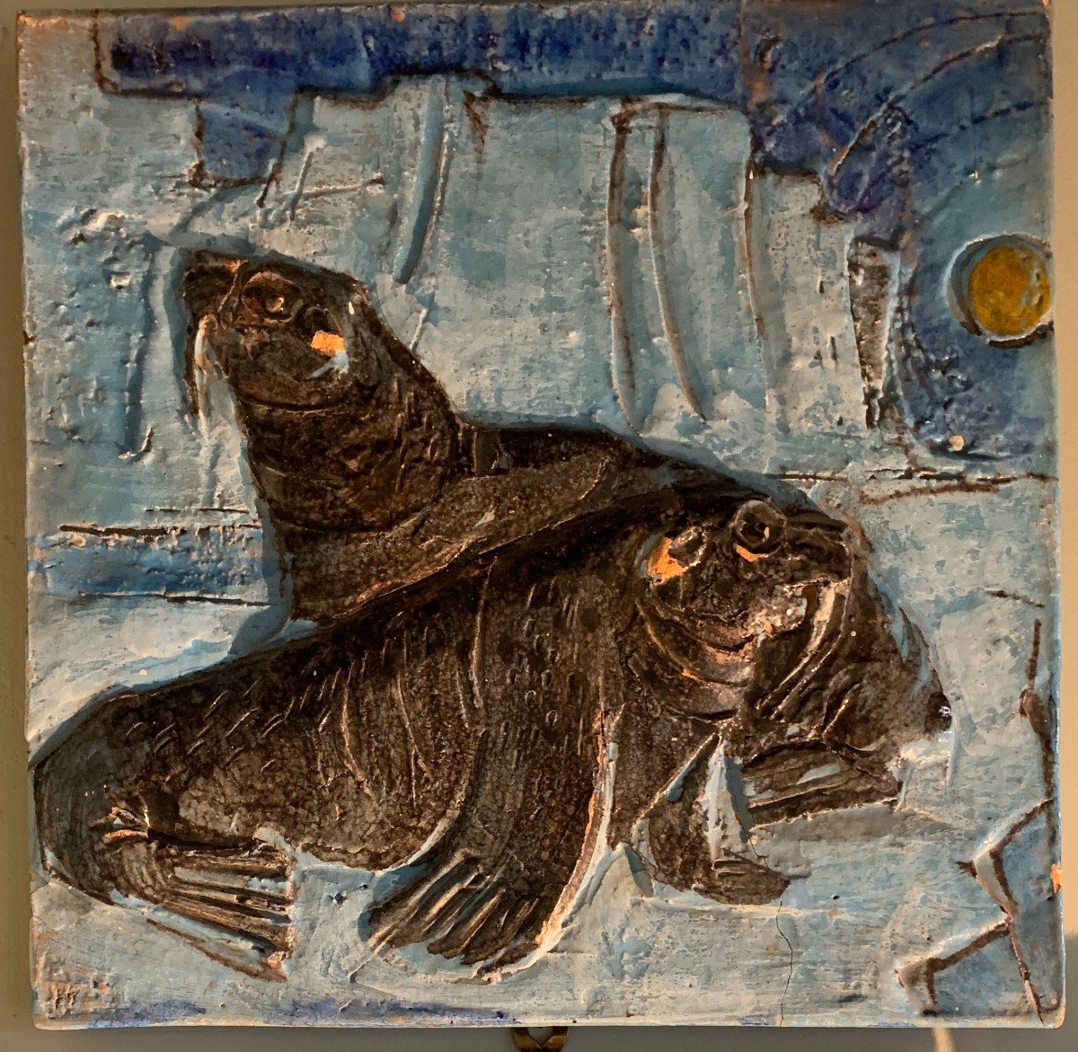 Proantic Large Ceramic Animal Tiles