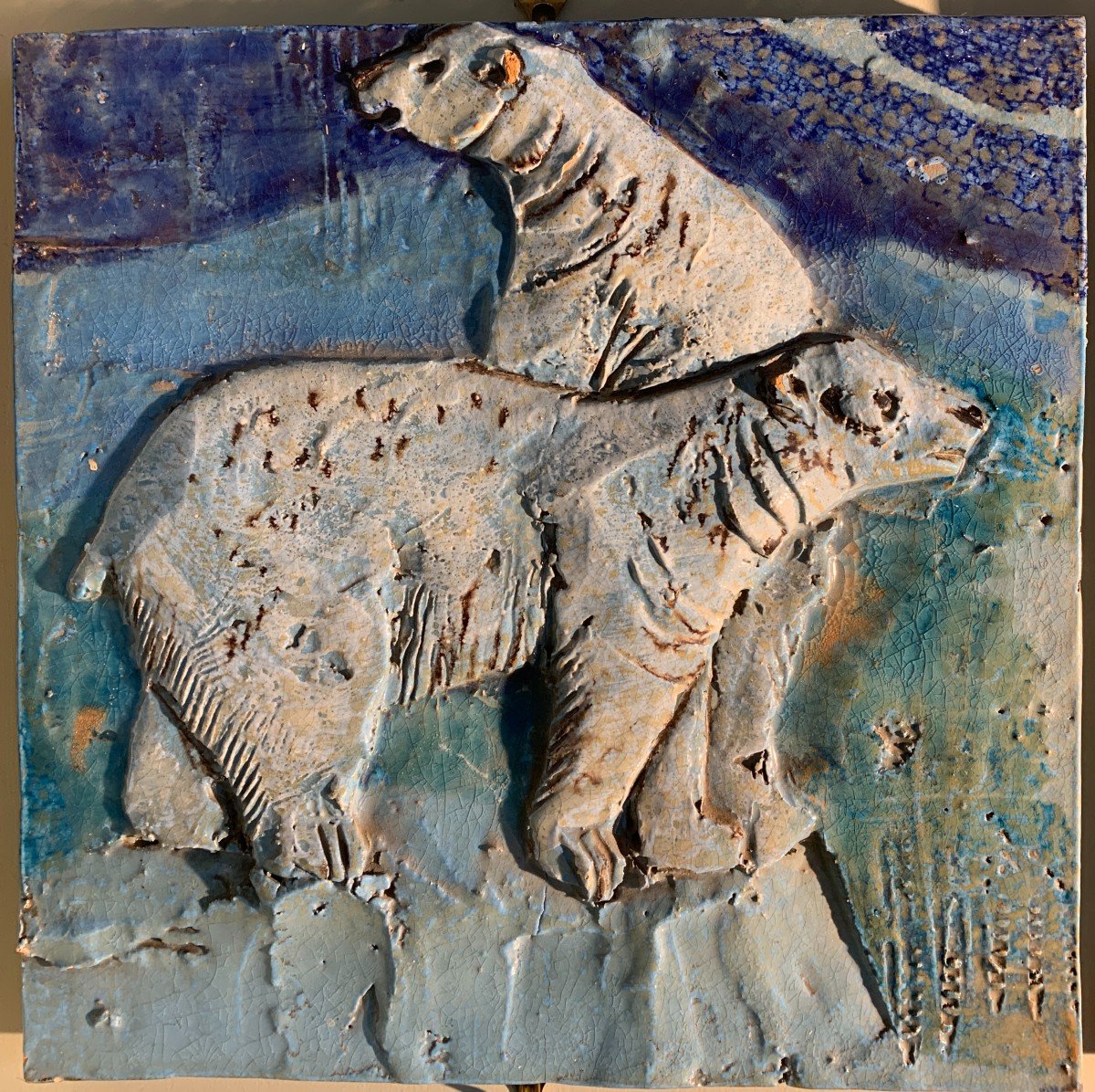 Proantic Large Ceramic Animal Tiles