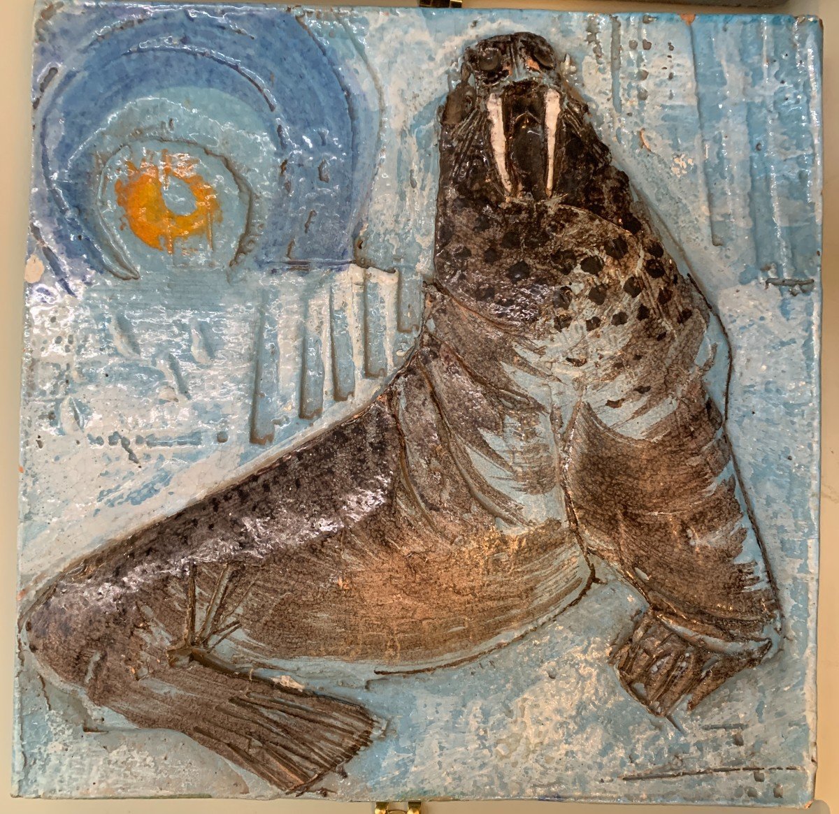 Proantic Large Ceramic Animal Tiles