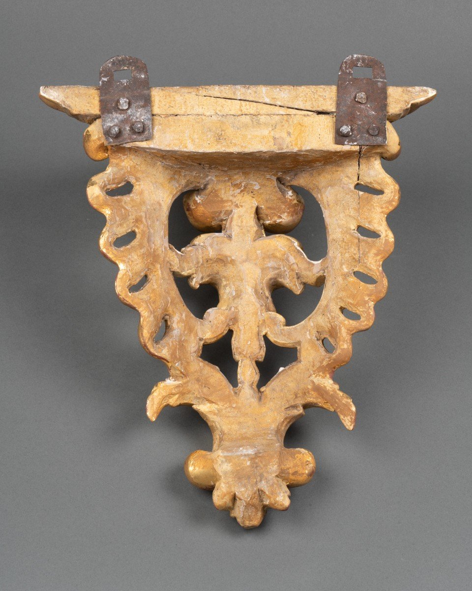 Pair Of Wall Brackets Louis XV Period Mid-18th Century-photo-4
