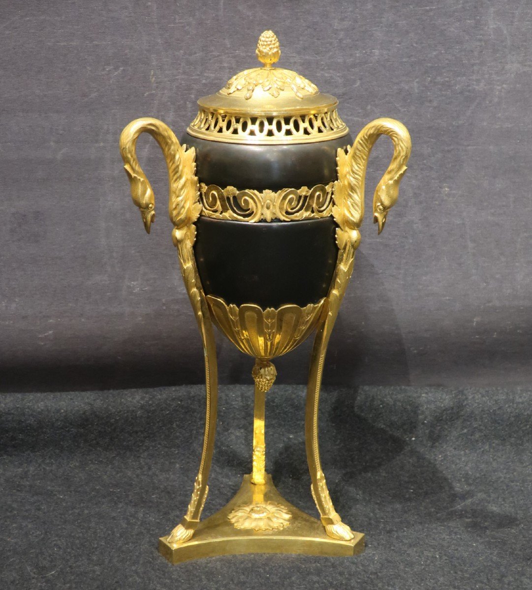 Bronze Perfume Burner Empire Period Circa 1800
