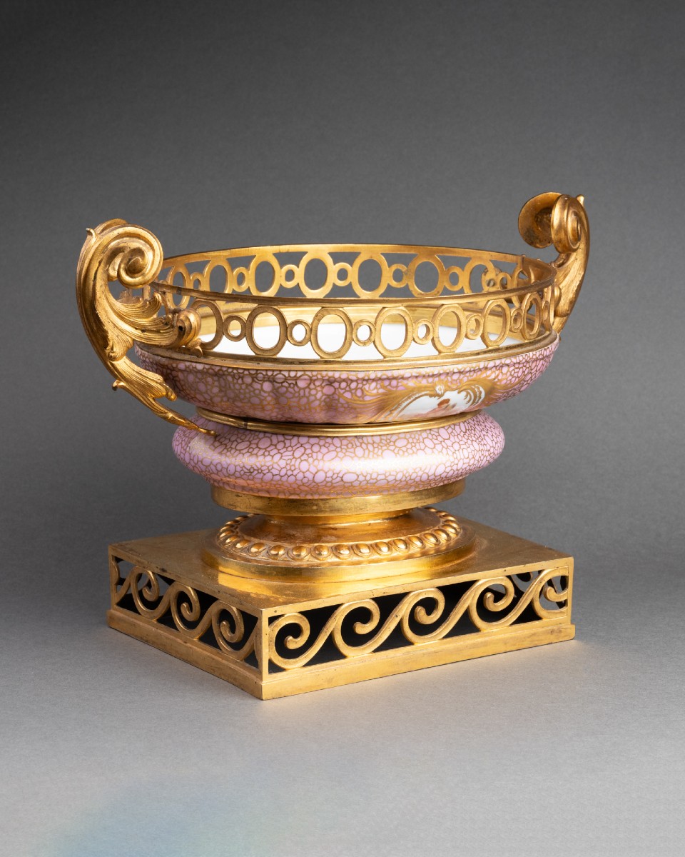 Vase en porcelaine fin du XVIII ème siècle-photo-3