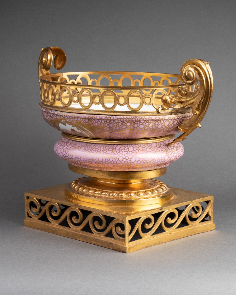 Vase en porcelaine fin du XVIII ème siècle-photo-4