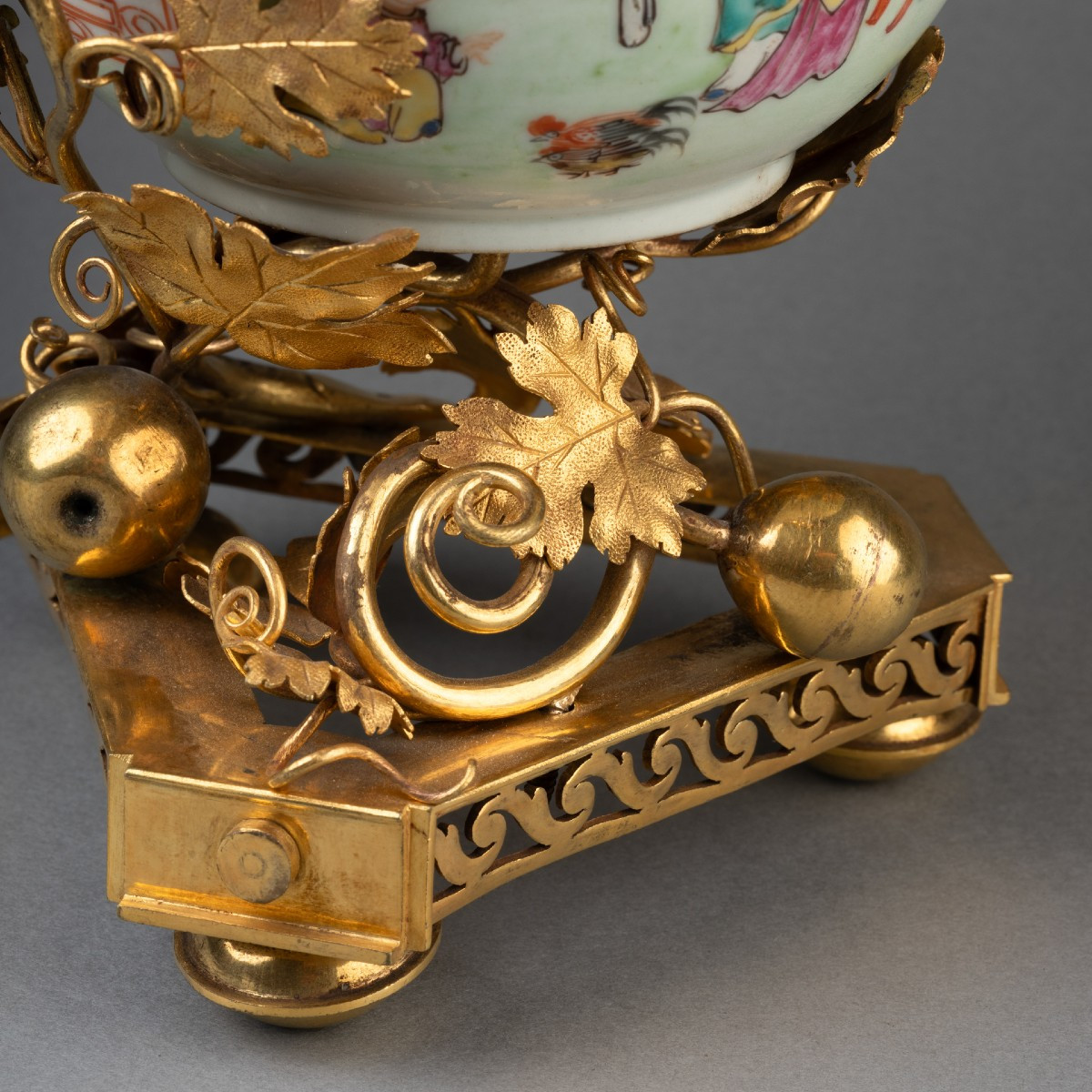 Pot pourri porcelaine Chine XVIII ème siècle-photo-5