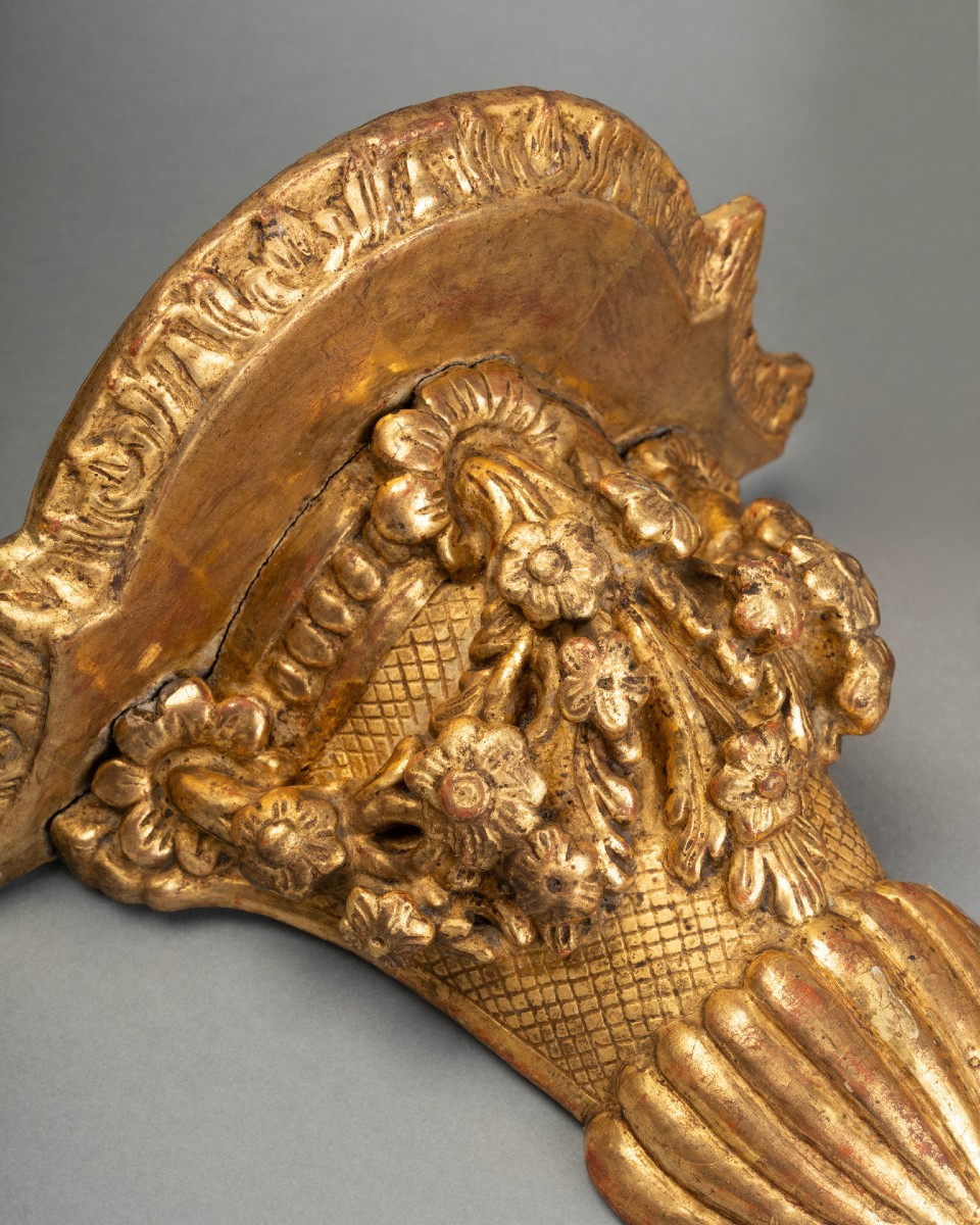 Pair Of Louis XIV Period Wall Brackets Late 17th Century-photo-2