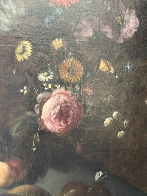 Nature morte Ecole Hollandaise du XVII ème siècle-photo-3