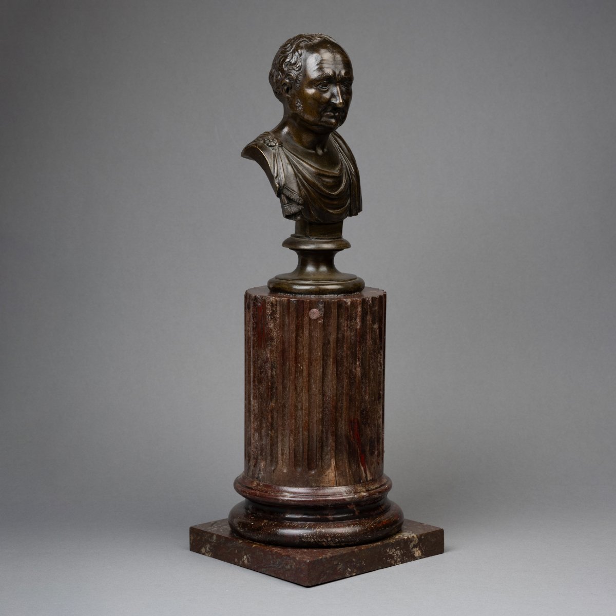 Bust Of Tsar Alexander I, First Third Of The 19th Century-photo-1