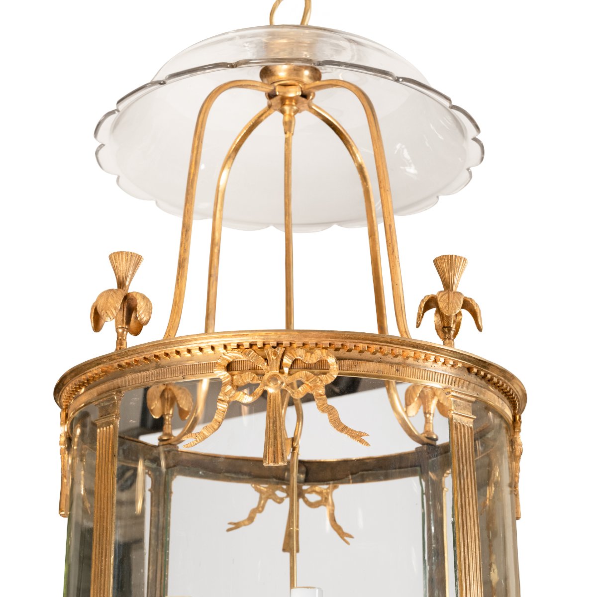 Lanterne à quatre lumières époque Louis XVI-photo-3