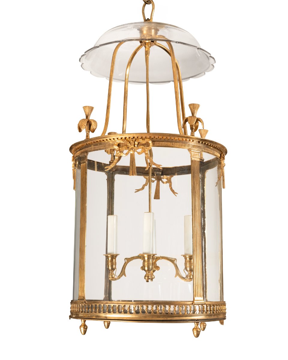 Lanterne à quatre lumières époque Louis XVI