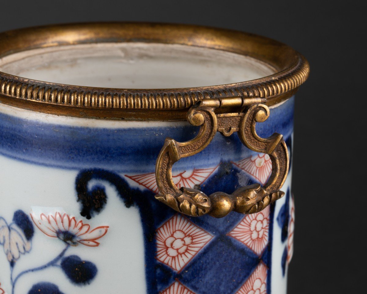 17th Century Japan Brush Pot-photo-3