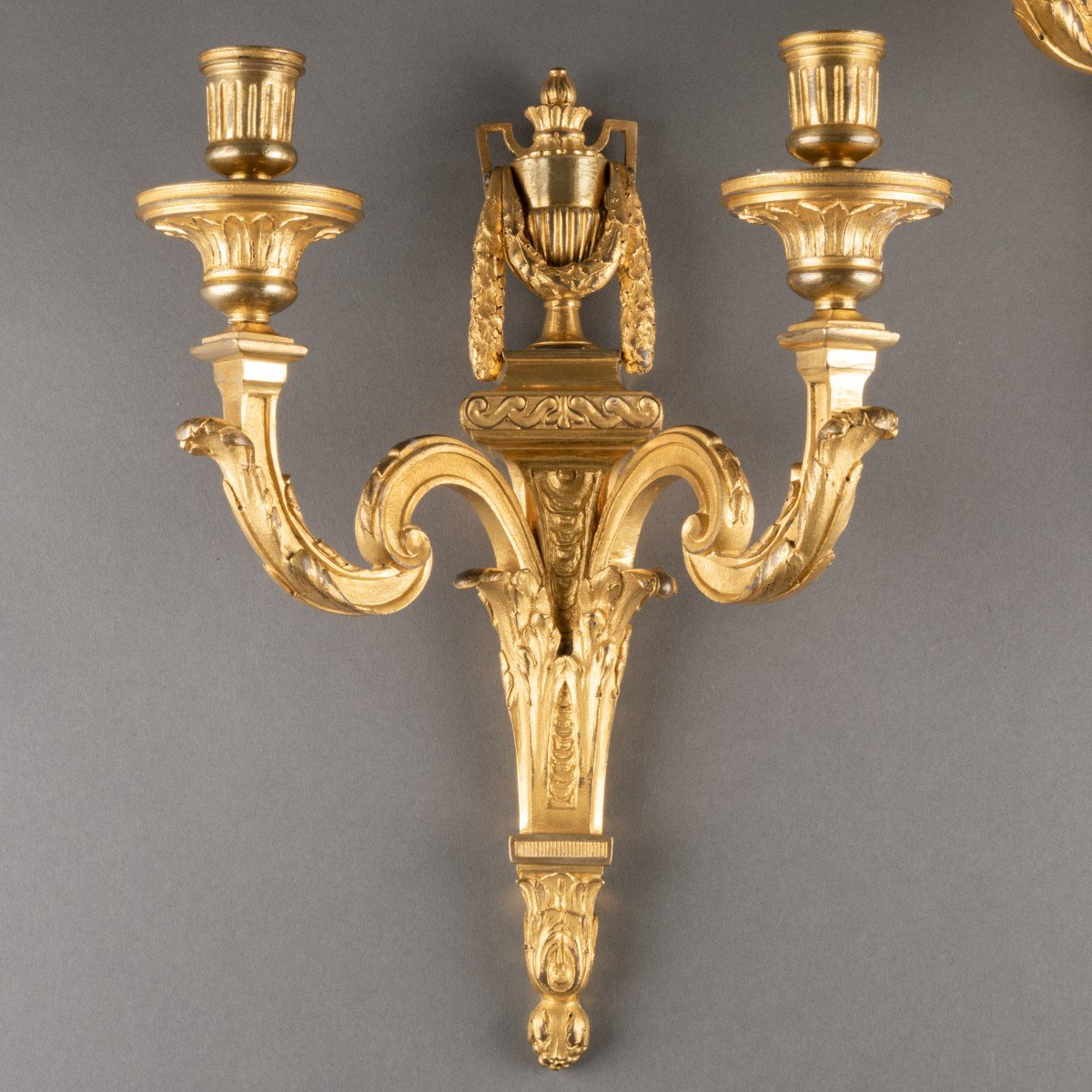 Pair Of Louis XVI Period Sconces Late 18th Century-photo-4