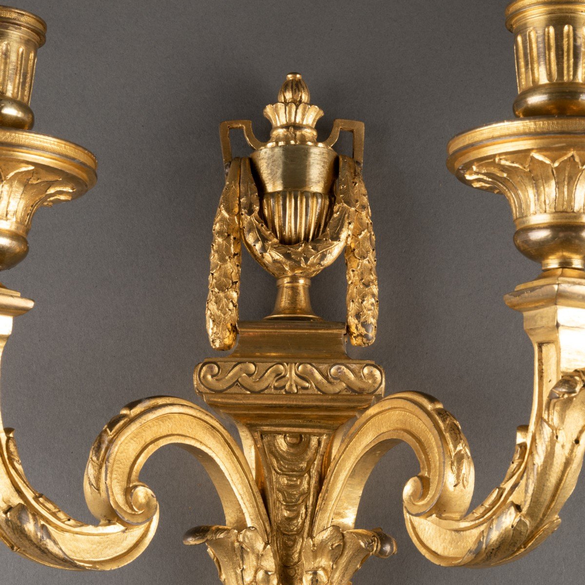 Pair Of Louis XVI Period Sconces Late 18th Century-photo-2