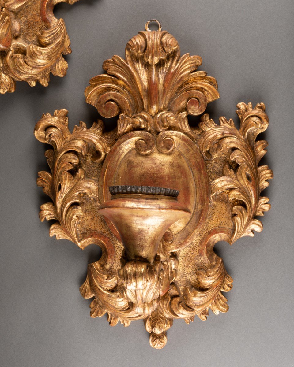 Pair Of Louis XIV Sconces-photo-3