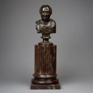 Buste du tsar Alexandre premier tiers du XIX° siècle
