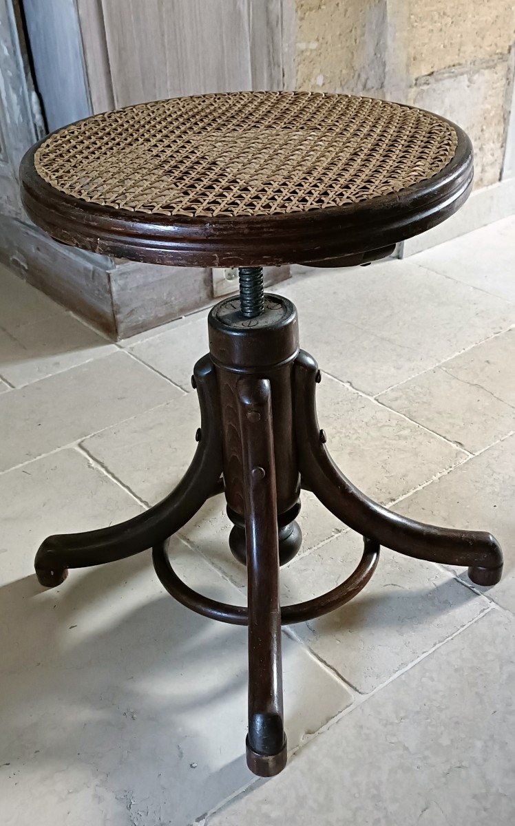 Tabouret de piano à vis de Thonet