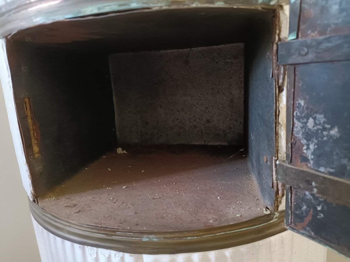 Poêle Alsacien En Faïence Blanche -photo-3