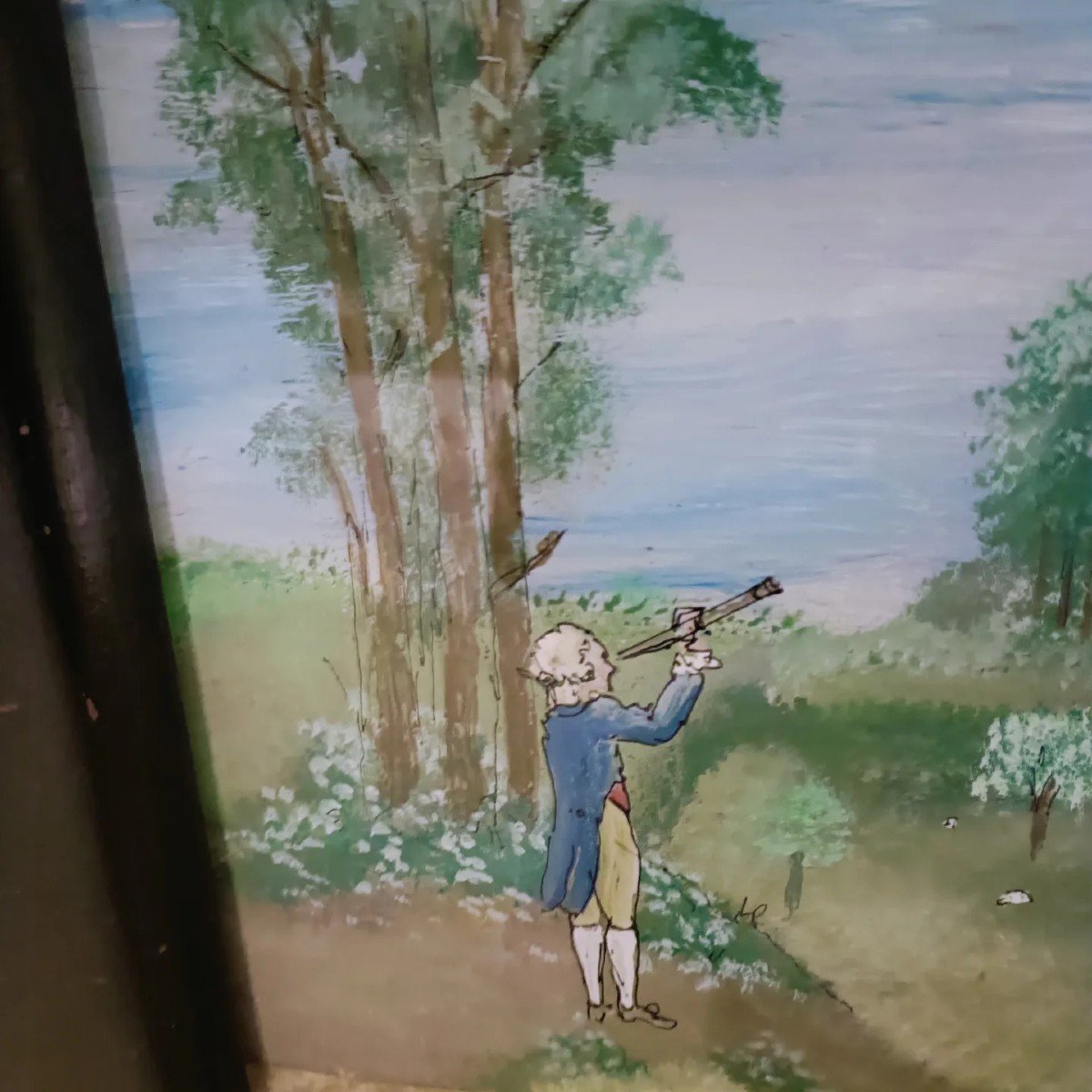 Gouache Naïve Du 19em-photo-4