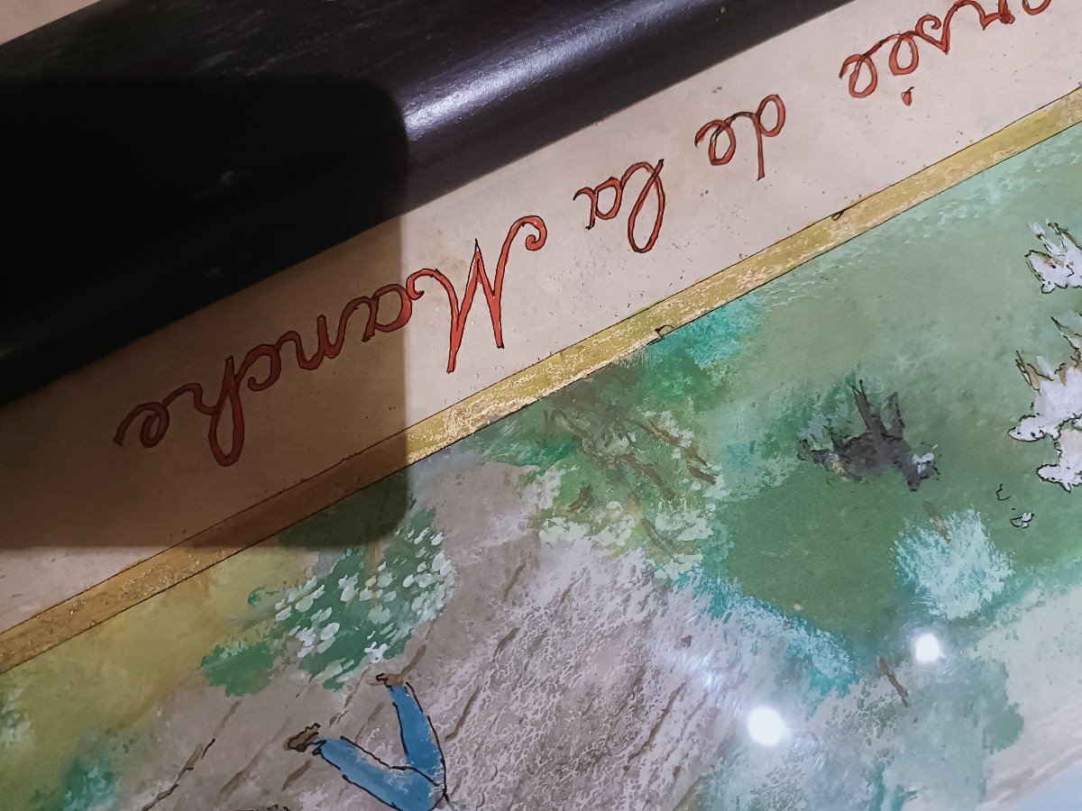 Gouache Naïve Du 19em-photo-4