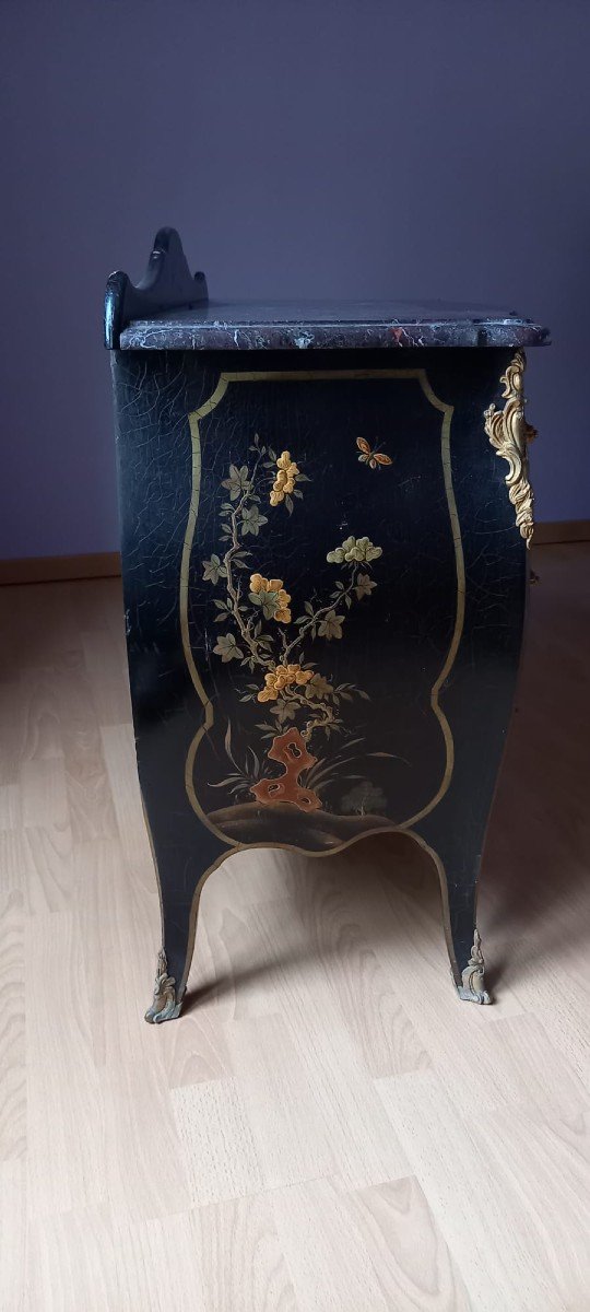 Lacquered Chest Of Drawers From Gv Pillinini-photo-3
