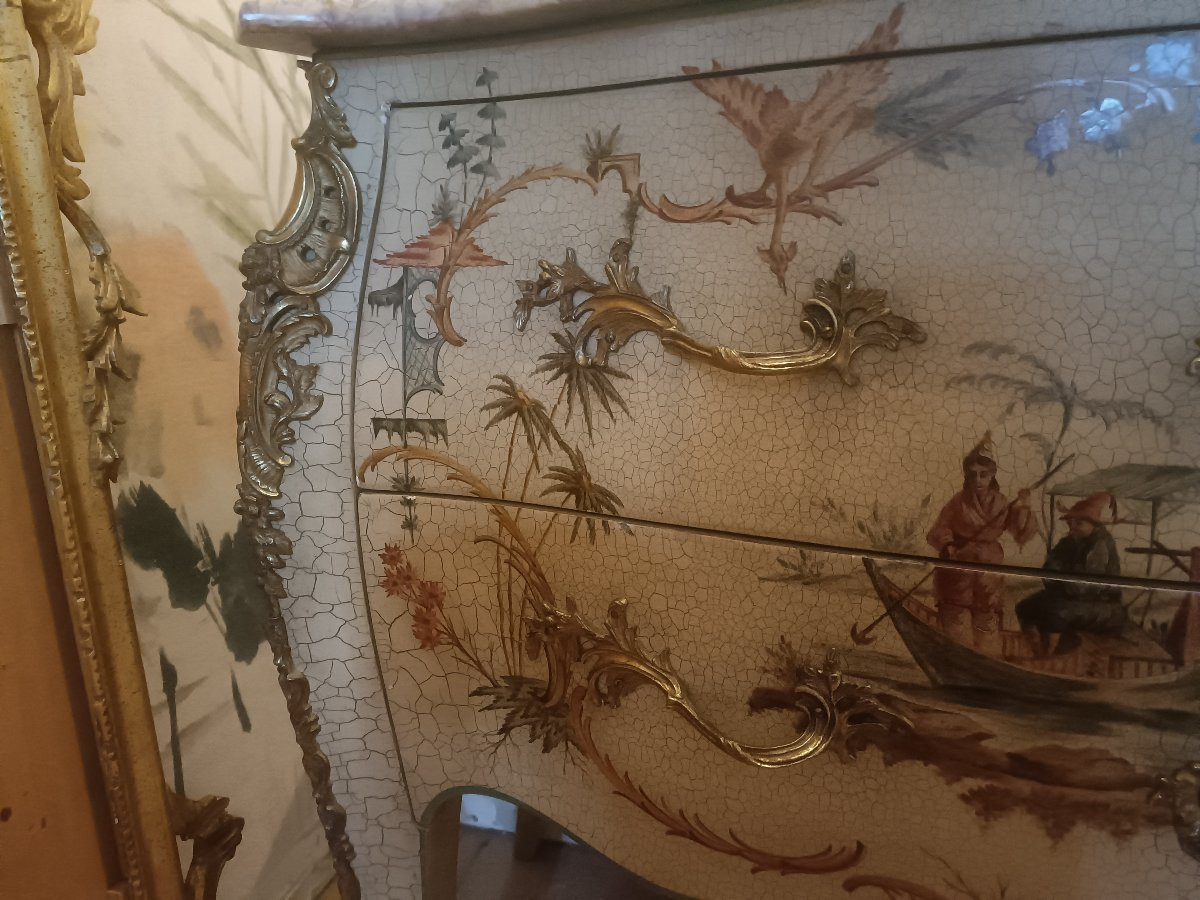 Lacquer Chest Of Drawers By Walter Comelli -photo-4