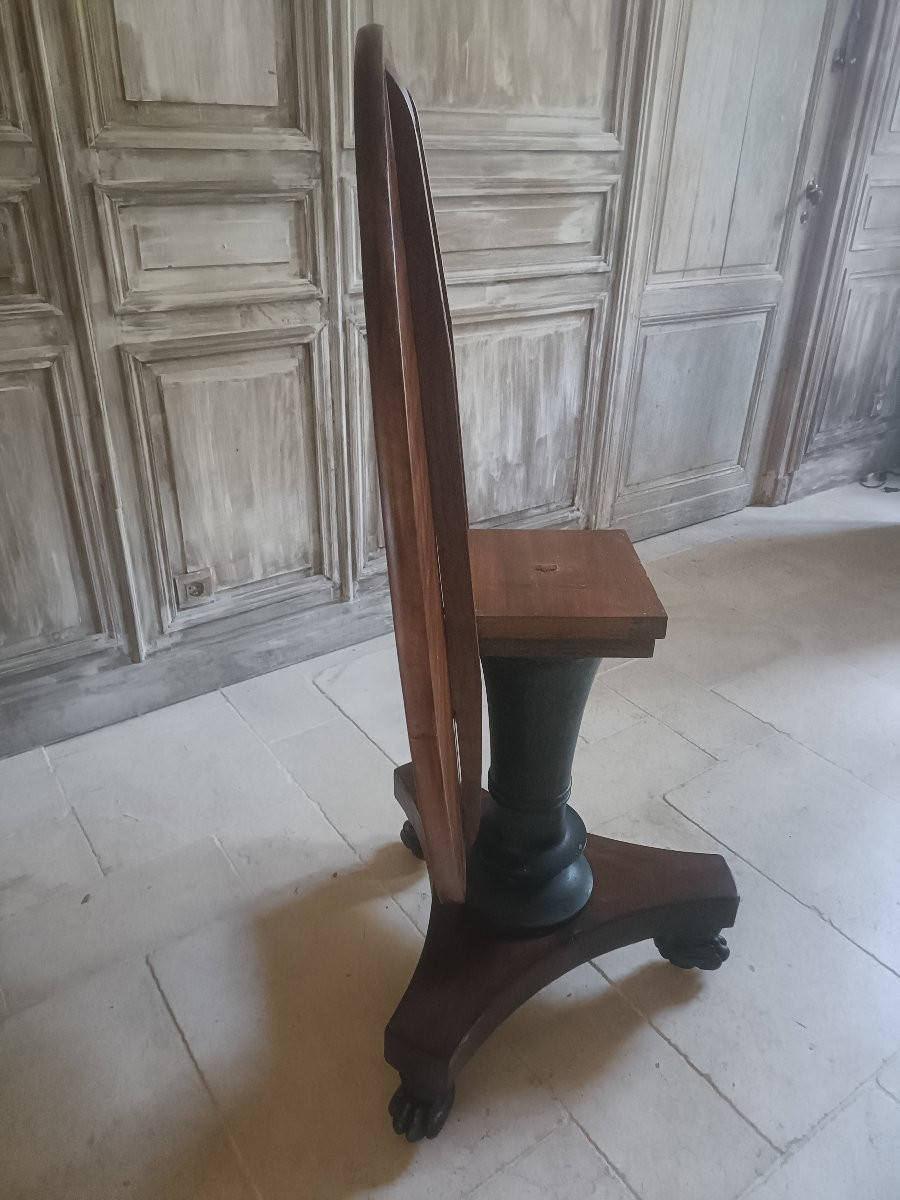 Empire Tilting Mahogany Pedestal Table -photo-2
