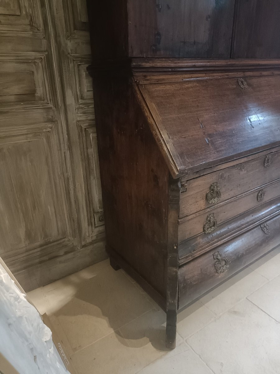 Deux corps scriban hollandais 18em -photo-3