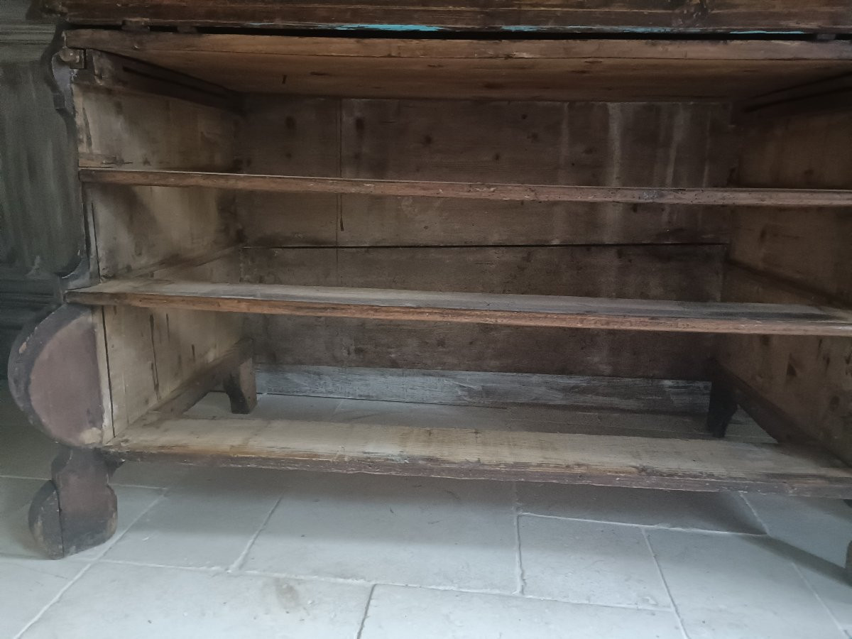 Deux corps scriban hollandais 18em -photo-7