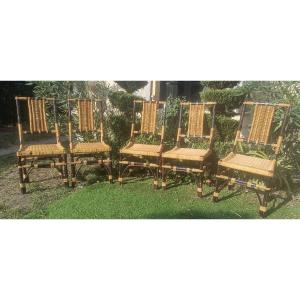 Rattan Chairs Circa 1950