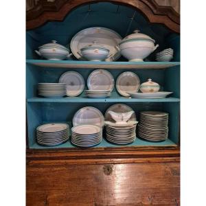 Dinner Table Service In Porcelaine Fromage Paris