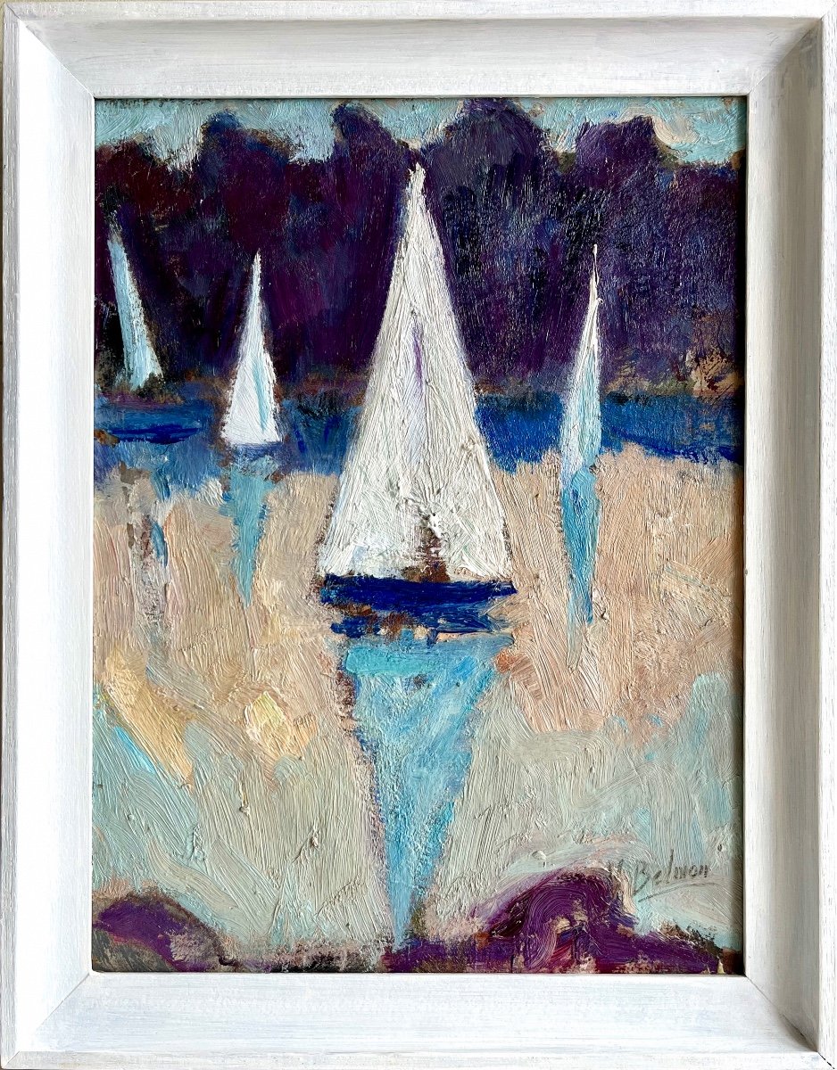 “sailboats In Bénodet” Marie Belmon