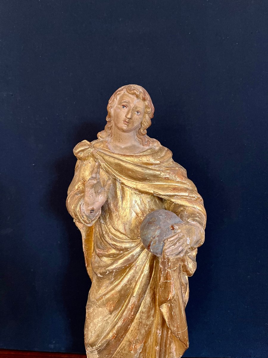 "Jésus tenant l'orbe dans sa main" 18ème Siècle-photo-2