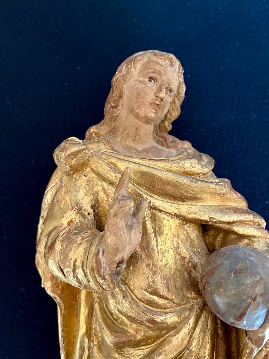 "Jésus tenant l'orbe dans sa main" 18ème Siècle-photo-4